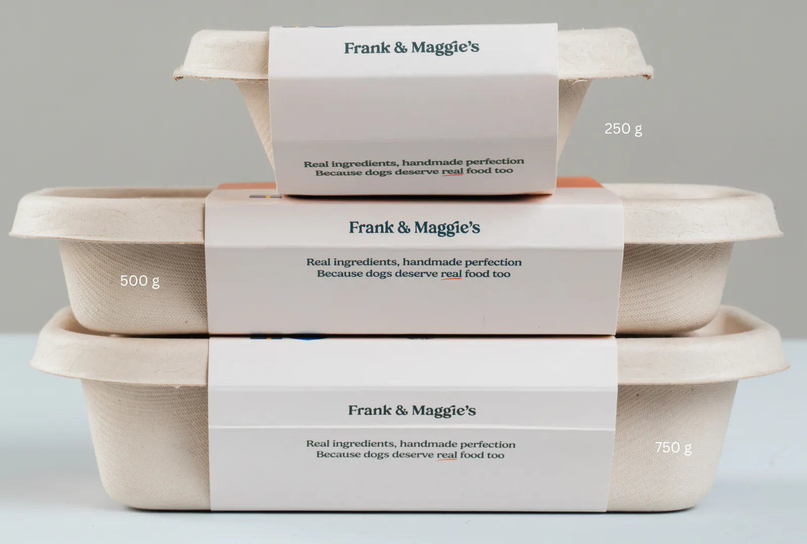 Förpackningsstorlekar: 250, 500 och 750 g